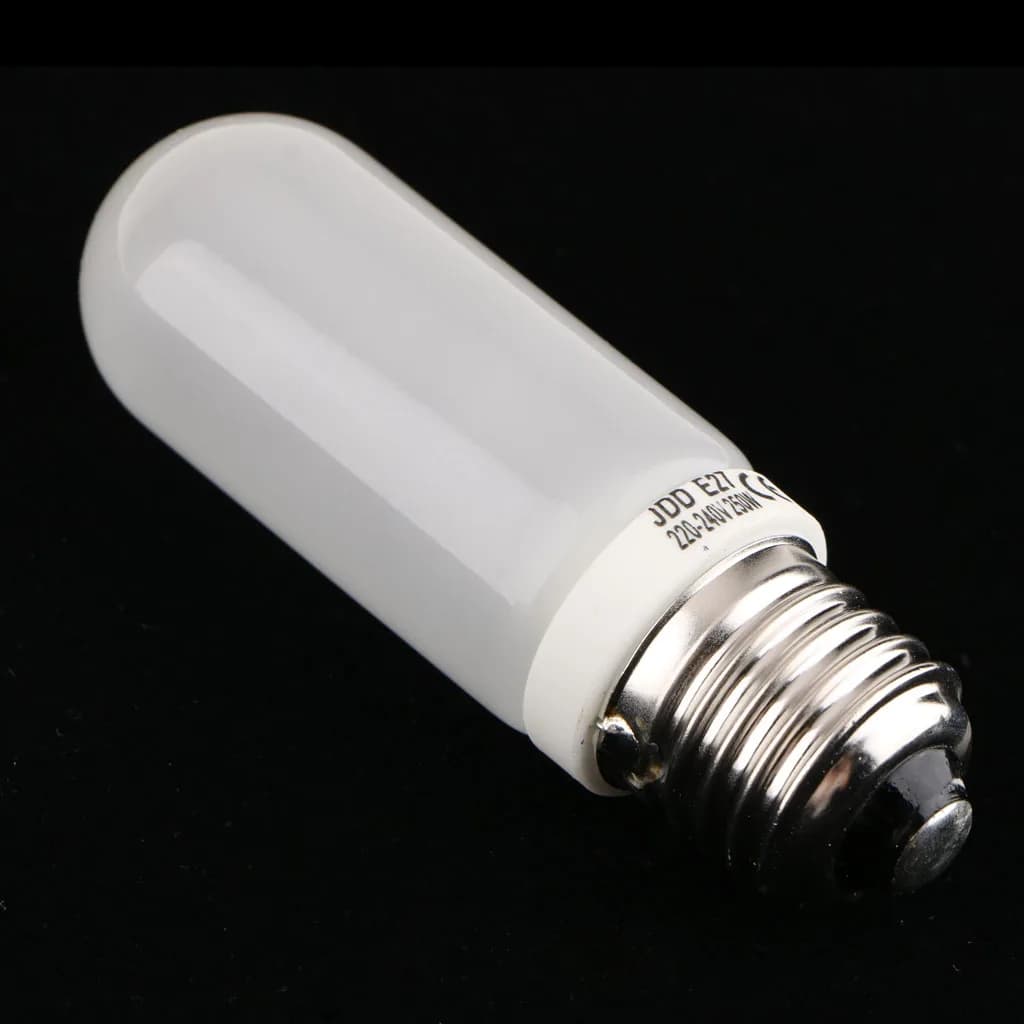 JDD Tipo E27 250W Tubo Della Lampada Della Lampadina 220V-240V Flash Fotografia Luce Pilota