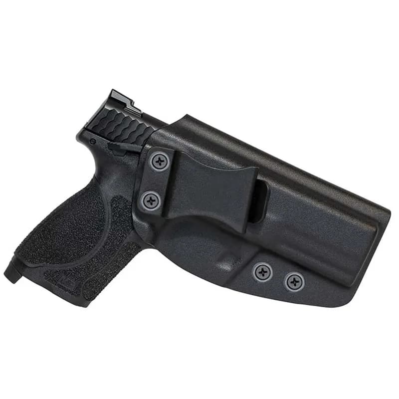 IWB Kydex Fondina for Smith & Wesson M&P 9/40 M2.0 compact 4 "barle inside the belt with hidden transport bag clip