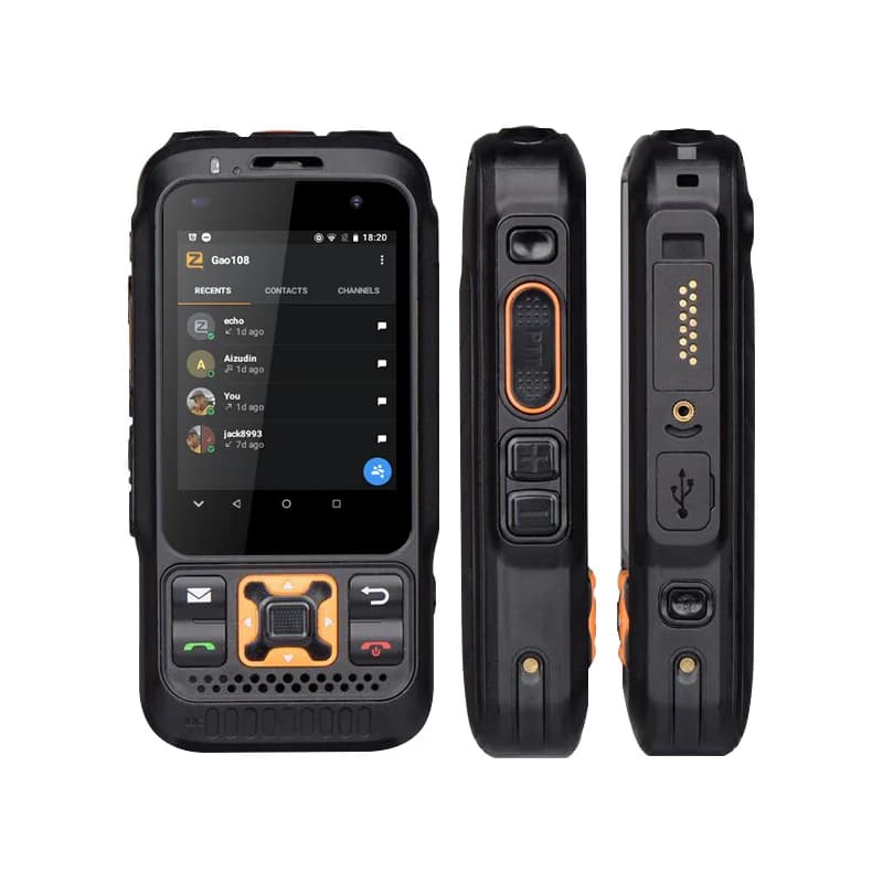 Inrico S100 zello 4G Rete Radio in tutto il mondo fm GPS SOS localizzatore radio wireless Telefono cellulare polizia Walkie Talkie per la sicurezza