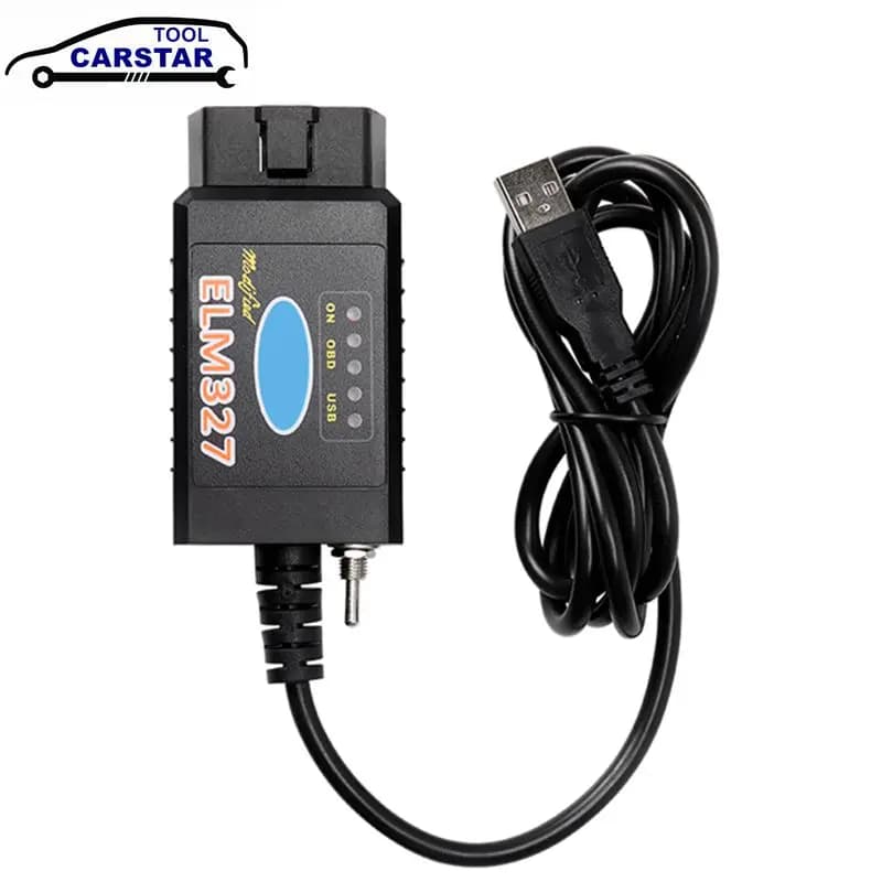 Vendita calda ELM327 USB V1.5 FTDI/CH340 PIC18F25K80 con interruttore OBD2 strumento diagnostico automatico per Auto elm 327 HS CAN /MS CAN