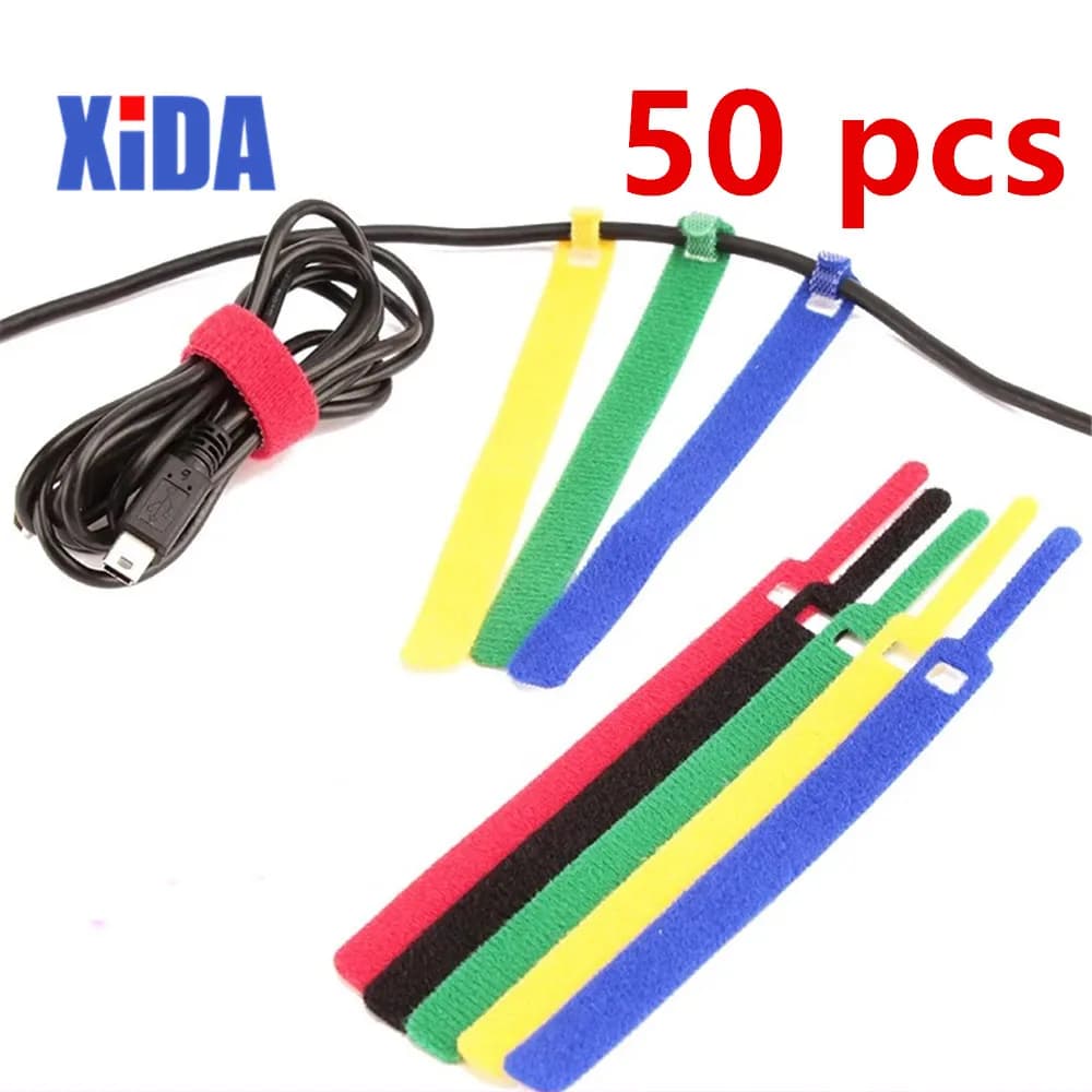 Organizzatore di cavi Avvolgicavo Supporto per cavi Fascette Gancio per auricolare Cavo per mouse Gestione cavi Aux USB Protezione per cavi