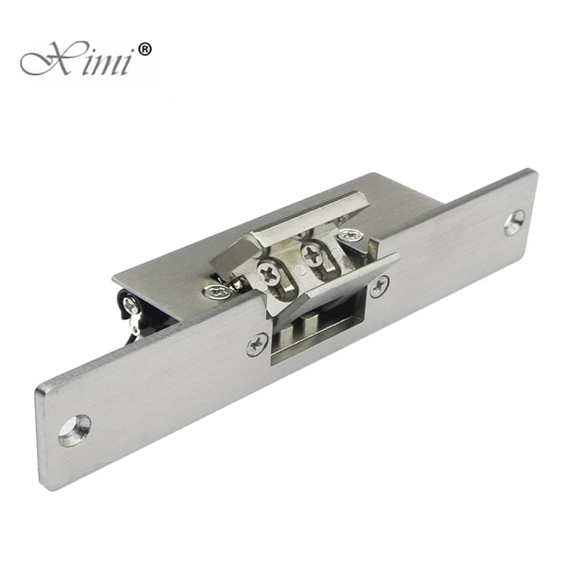 In acciaio inox DC 12V Elettrico Sciopero di blocco serratura elettronica fail sicuro o fail safe per il portello di vetro