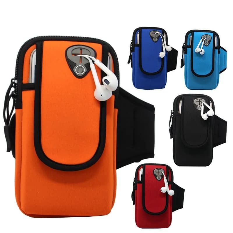 Borsa da corsa universale fascia da braccio sportiva impermeabile per chiavi del telefono cellulare borsa da corsa per Xiaomi Redmi Huawei Iphone Samsung