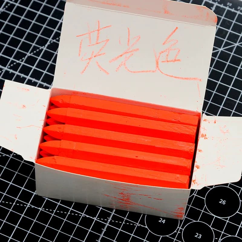 Evidenziatore per sega per legno con rilevamento della luce penna per marcatura da carpentiere penna per marcatura del legno sensore per penna a linea di disegno della luce pastello per marcatura del legno