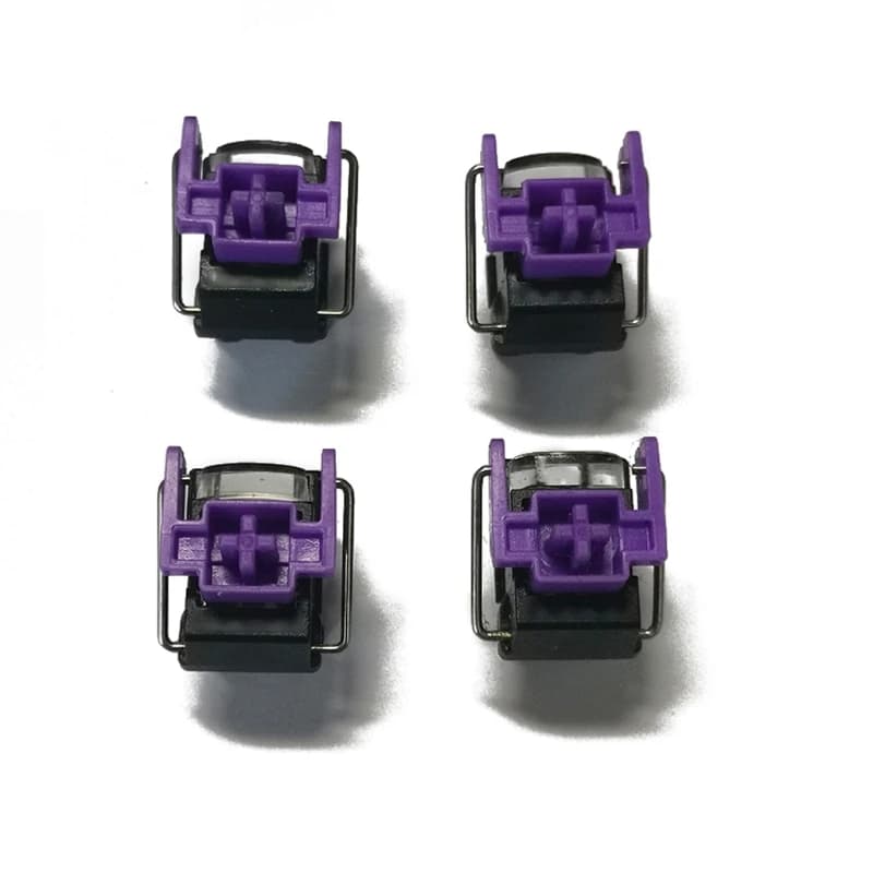 Razer Optical Switches Purple Hot Swap Switch for Razer Hunter Elite Gaming 4 Pieces Mechanical Keyboard Switches