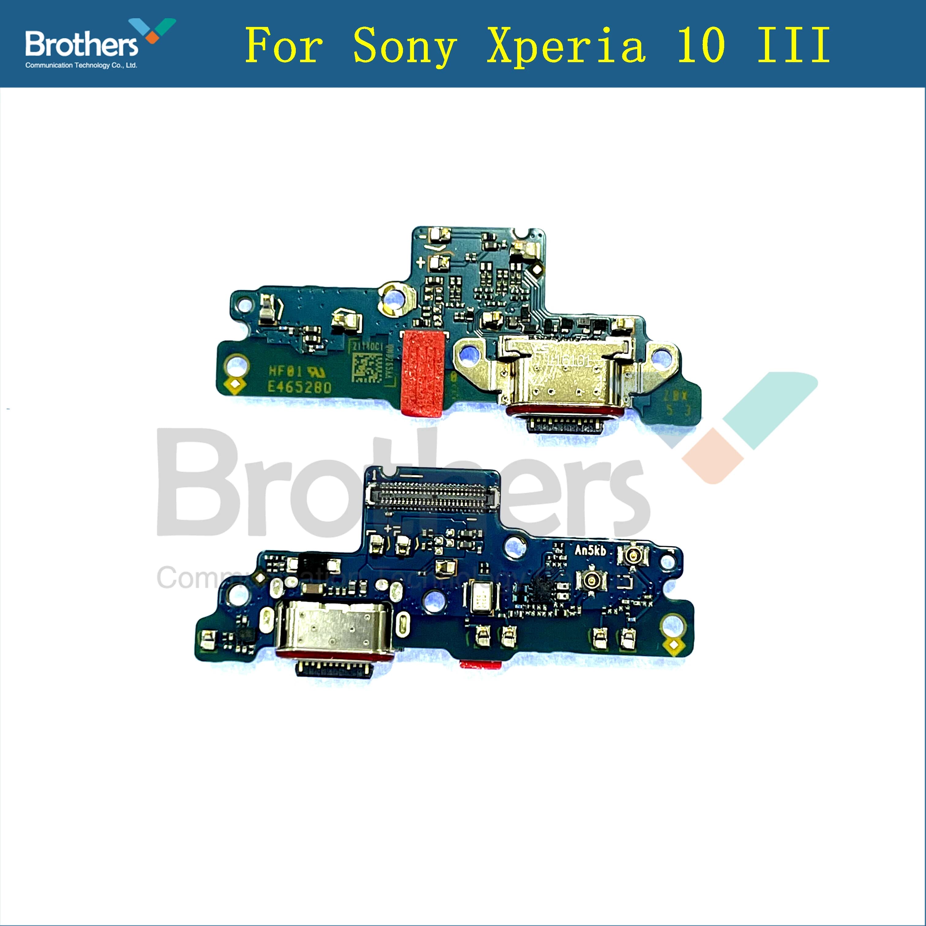 SO-52B SOG04 XQ-BT52 A102SO porta di ricarica USB scheda di ricarica per Sony Xperia 10 III Dock Plug connettore microfono cavo flessibile
