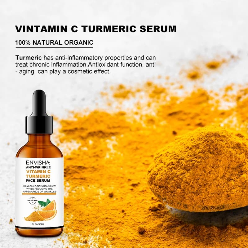 Envy sha collagen vitamin curcuma serum face anti-wrinkle essence wrinkles skin care serum moisturizing reduce pores remove acne