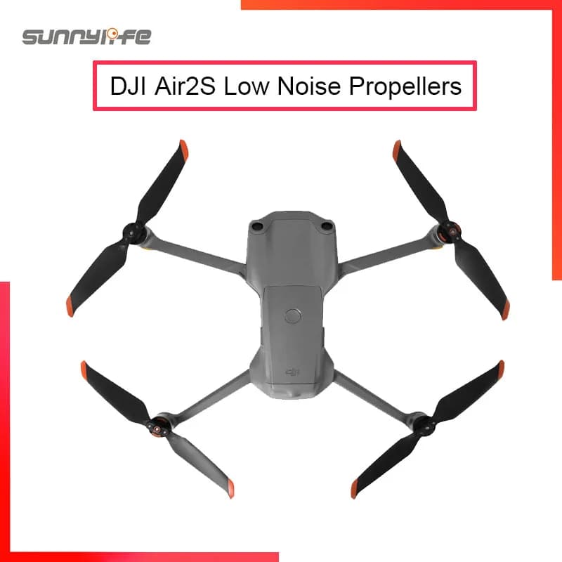 Sunnylife 1 paio/2 paia 7238F DJI Air2S eliche a basso rumore lame a sgancio rapido per DJI Mavic Air 2/Air 2S accessori per droni