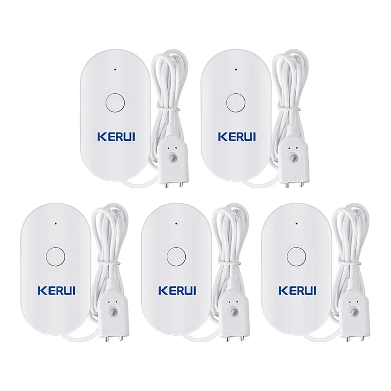 KERUI Smart WiFi sensore d'acqua cucina domestica rilevatore di perdite d'acqua Tuya APP monitoraggio di perdite notifica telefonica allarme di sicurezza