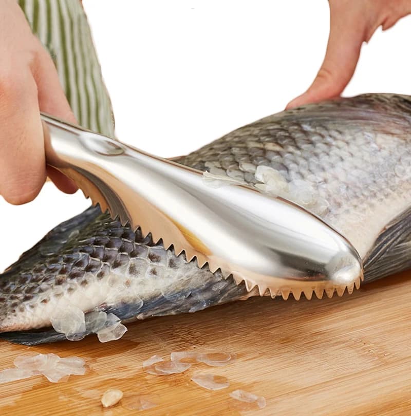 1 pcs cooking tools knife for fish cleaning scraper for fish skin balances for stainless steel fish kitchen gadgets for fishing cleaning