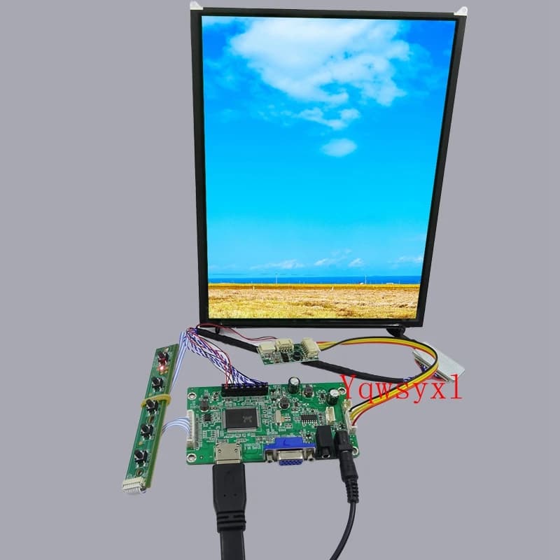 Yqwsyxl per iPad 5 Air 9.7 "LTL097QL02-W01 muslimb SPAV 1536 × 2048 EDP segnale schermo LCD scheda Controller Driver HDMI + VGA
