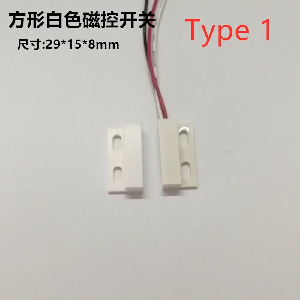 12V Porta Armadio Interruttore Magnetico Sistema di Allarme Domestico Rivelatore 24V DC Cancello Interruttore Controllato Interruttore di Controllo Della Luce Interruttore Induttivo