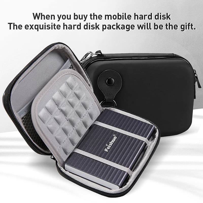 Disco rigido esterno portatile sottile in metallo Feishuo originale USB 3.0 640GB 1t 2t Storage HDD Hard Disk esterno HD 6 colori in vendita
