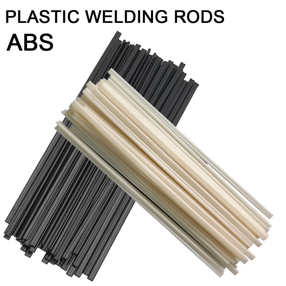 Bacchette per saldatura in plastica nera/Beige lunghezza 200mm bastoncini per saldatura in ABS 5x2.5mm per strumenti di riparazione paraurti auto mitragliatrice per saldatore ad aria calda