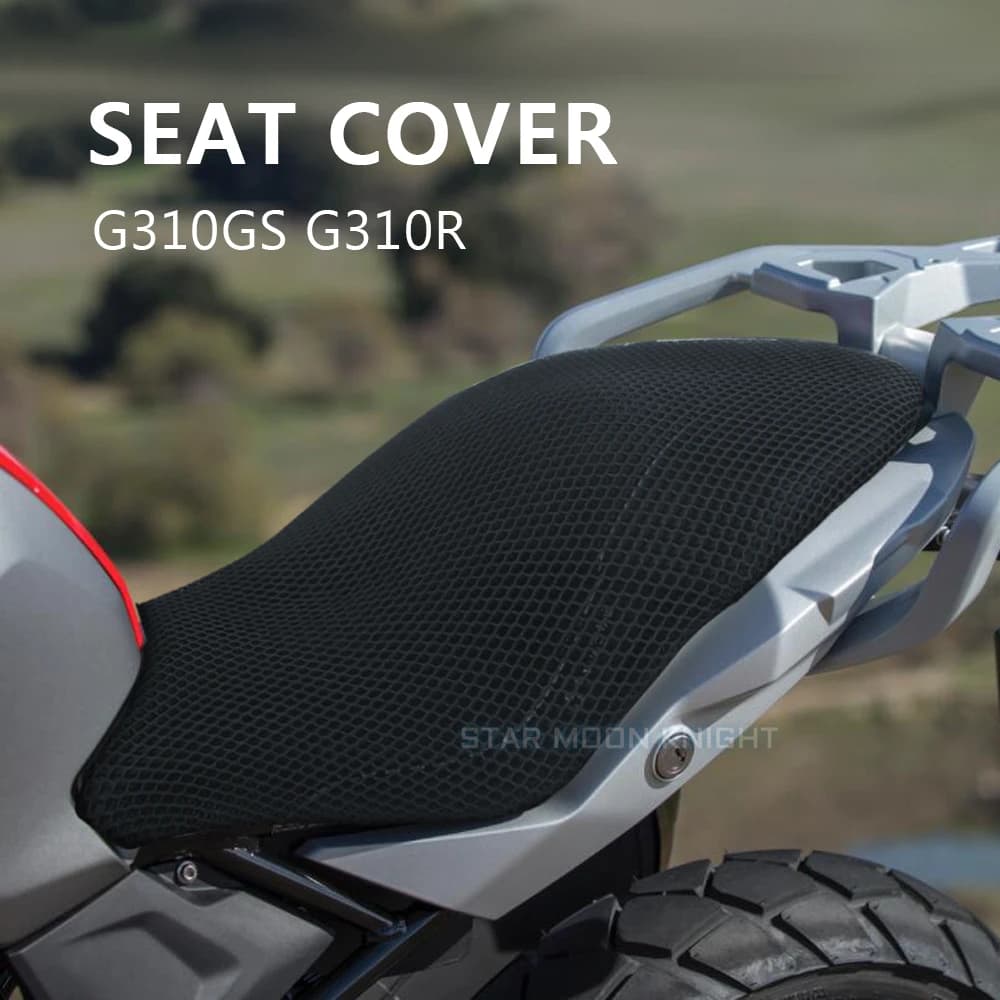 Accessori moto Protezione cuscino Coprisedile per BMW G310GS G310R G 310 G310 GS R ​ Coprisedile da sella in tessuto