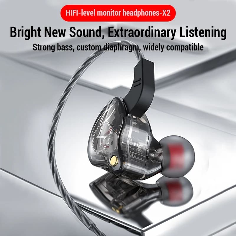 Sports Wired Headphones Auricolari per computer Play heads Auricolari audifonos