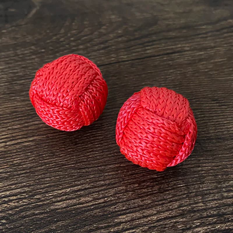 2Pc Monkey Fist Chop Cup Balls (1Regular & 1Magnetic) Magic Tricks Close Up Illusions Gimmicks Props Mentalism Magia Accessories