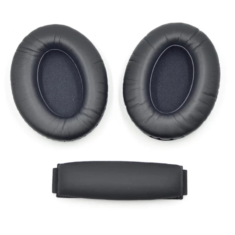 Cuscinetti auricolari in memory foam morbido di ricambio per cuffie Sennheiser HD418 HD419 HD428 HD429 HD439 HD438 HD448 HD449 23 Aug30