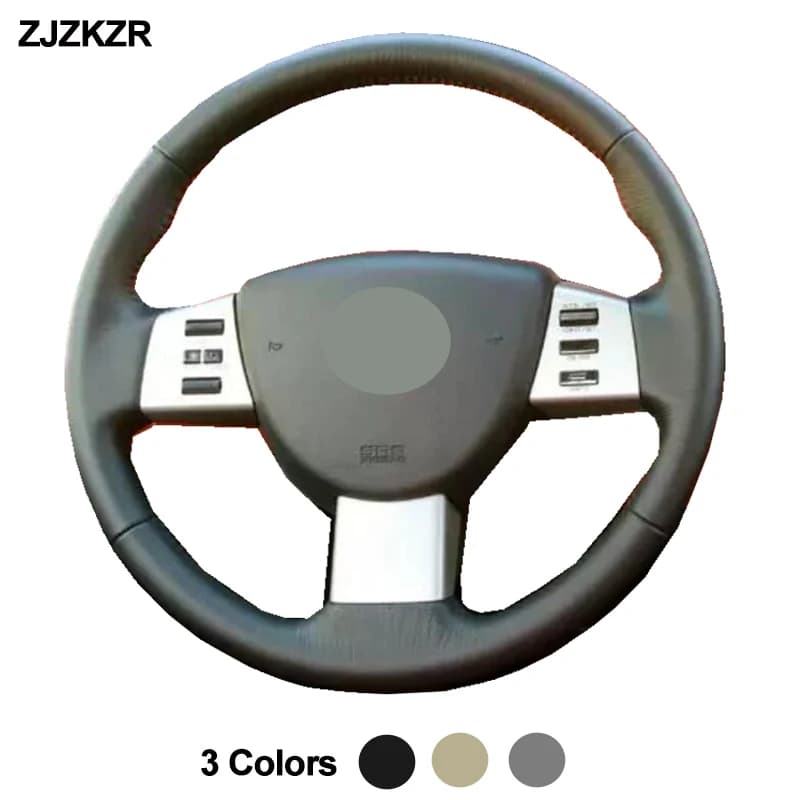Cucito a mano Auto Volante Copertura Della Ruota di Copertura Wrap Per Nissan Maxima 2004 - 2007 2008 Quest 2004-2010 Altima 2005-2009 di Murano 2003-2008