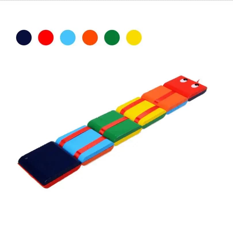 Giocattoli educativi per bambini modelli bambola per bambini Baby Colorful Magic Russian Flip Flat Game giocattoli in legno per bambini