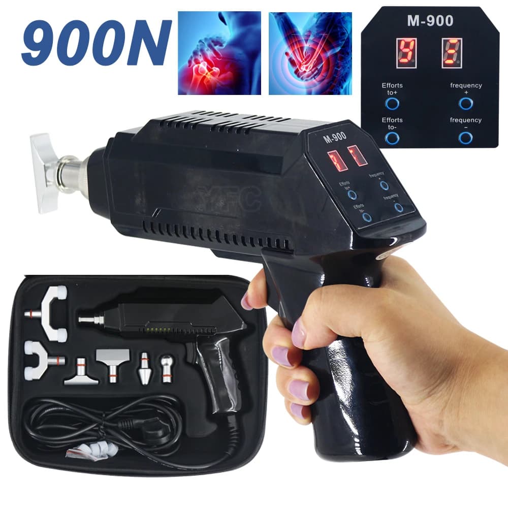Chiropractic Adjustment Tool Bone Correction Gun Cervical Treatment Massage Healthcare Electrical instrument for spine 900N