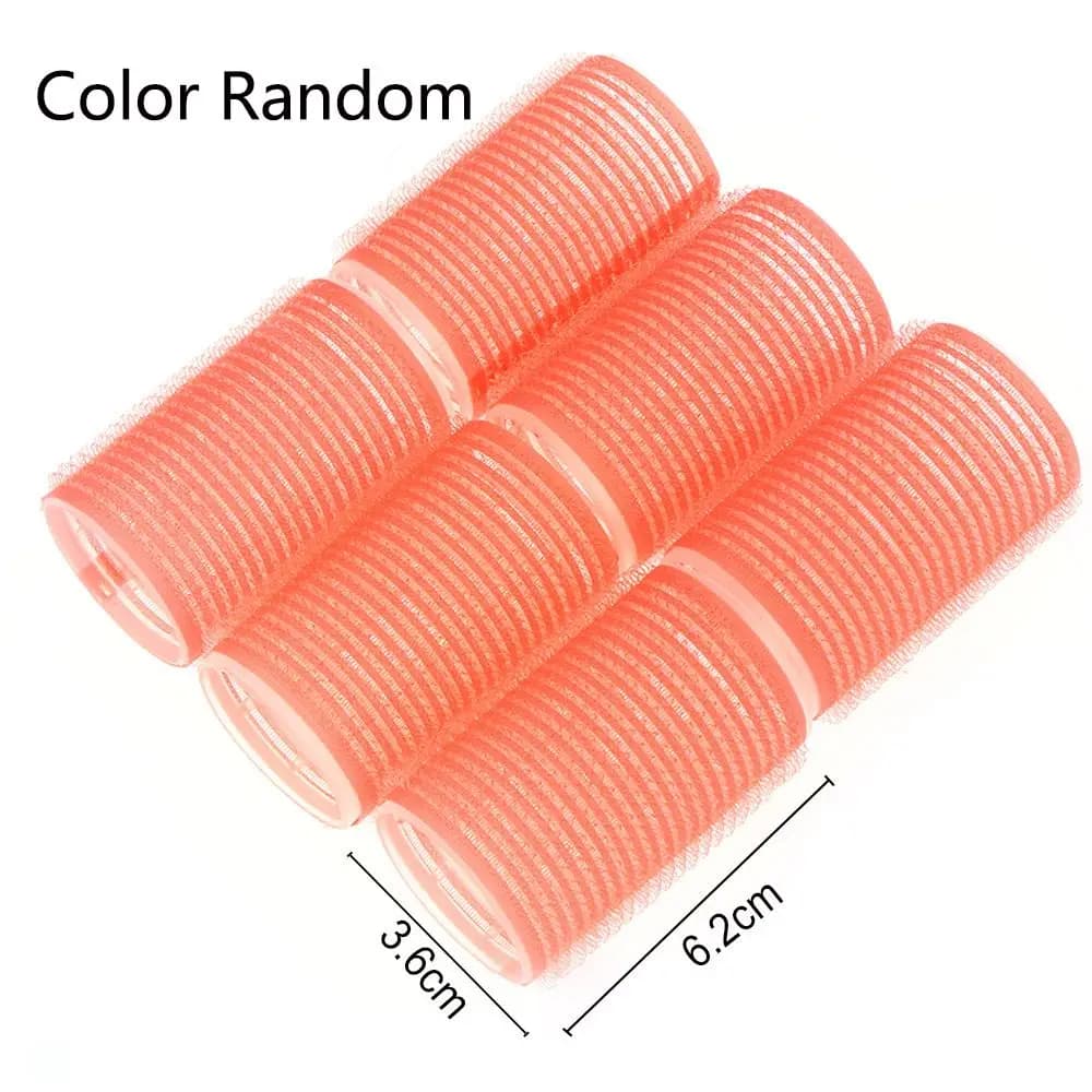6 pieces color casual sale hot tools for styling hair curlers natural size curlers for hairdresser auto handle