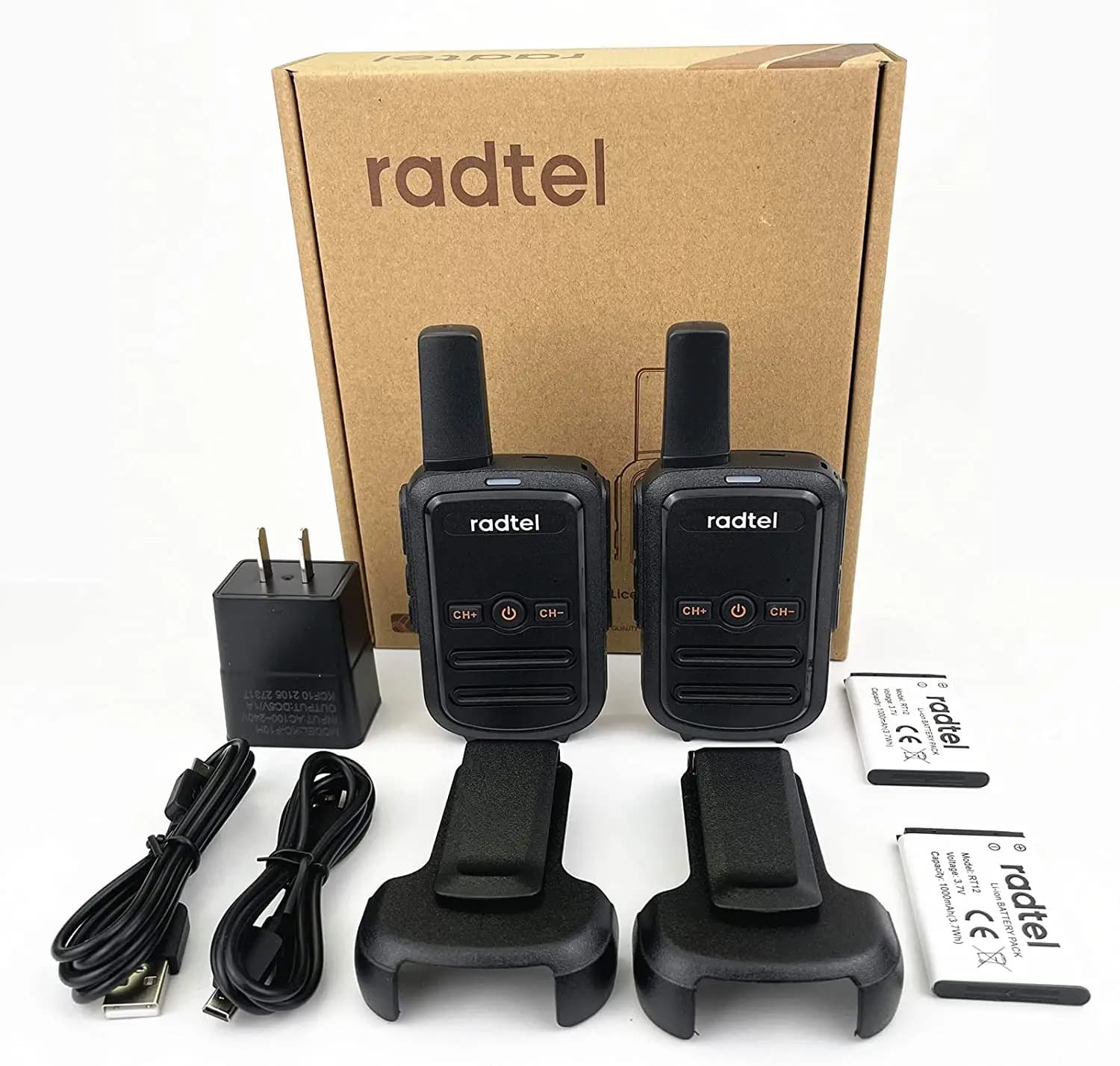 Mini Walkie Talkie Radtel RT12 Radio bidirezionale portatile PMR FRS Radio Comunicador Walkie-Talkie per bambini a lungo raggio per aziende alberghiere