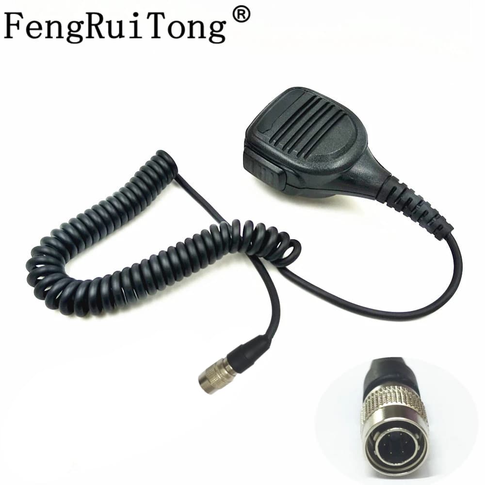 Scollegamento rapido del microfono della mano del connettore walkie-talkie per l'adattatore di XL-200P XG75 P5500 P7300 della Radio 6pin di XL-185P