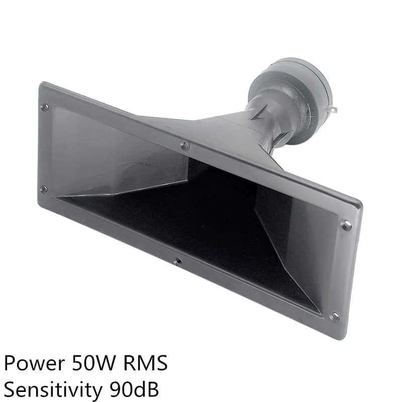Altoparlante Tweeter 1PC tromba piezoelettrica accessori DJ cicalino in ceramica 50W per Car Audio Home Theater Mixer Karaoke Audio professionale