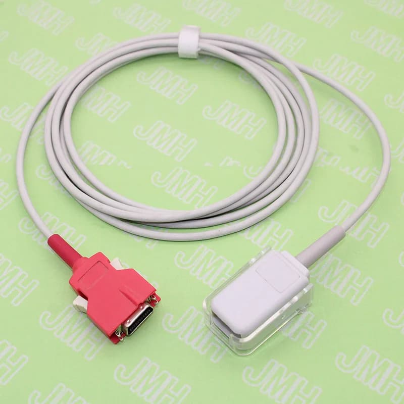 Compatible with the Rad-5/6/7/8 20 pin pulse monitor, DB 9pin Spo2 sensor adaptor cable for LNOP Masimo probe