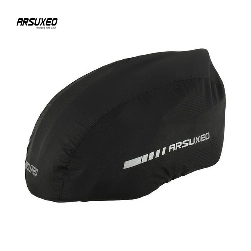 ARSUXEO Cycling Hats Windproof Waterproof Bike helmet MTB Raincoats for road bicycle Anti-dust Reflecting Sun-proof