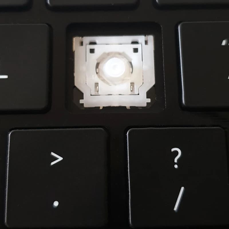 Copritasto di ricambio, clip a forbice e cerniera per laptop Microsoft Surface 3 4 1867 1873 TASTI e clip per tastiera