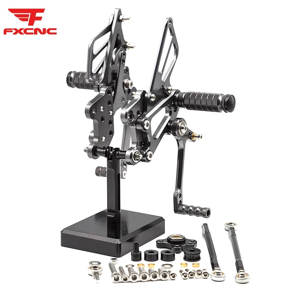 Per Honda CBR1000RR 2004-2007 Moto Rearset Pedana Poggiapiedi Pedale Regolabile In Alluminio Rearset Pedali Motore Pedana Nuovo
