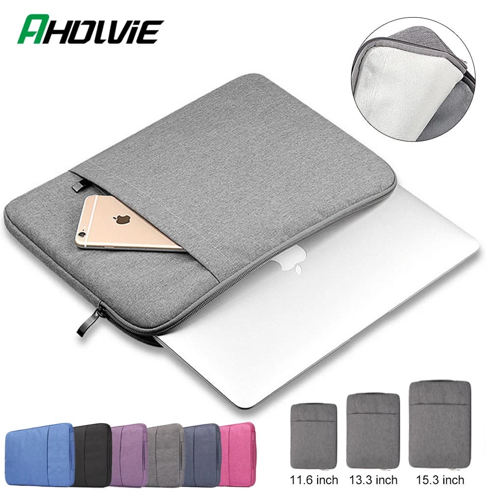 Borsa per laptop impermeabile 11 16 13 14 15 Custodia da 15,6 pollici per iPad MacBook Air Pro Mac Book Computer Custodia in tessuto Accessori