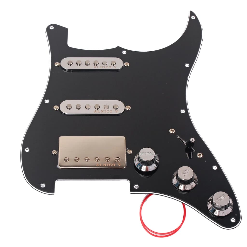 Set di piastre di protezione Pick Pickup Alnico 5 caricato per accessorio per chitarra elettrica