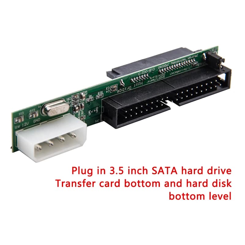 Sata all'adattatore IDE 7 + 15pin 2.5 3.5 pollici disco rigido femmina convertitore dati maschio 40 44pin per ATA 133 100 HDD CD/DVD-ROM/RW seriale