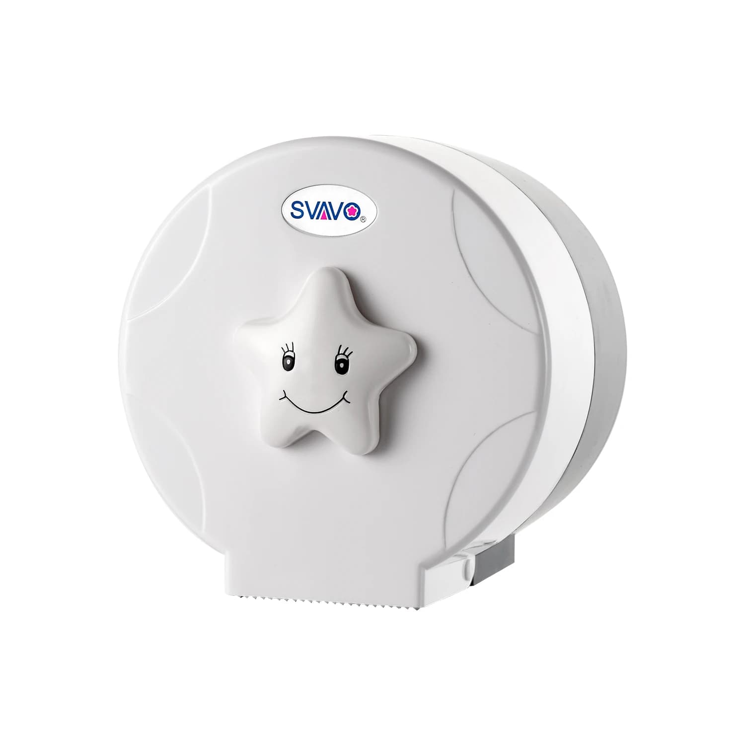 Portarotolo per carta igienica SVAVO Smile Face Simpatico portarotolo per carta igienica in ABS impermeabile per bagno