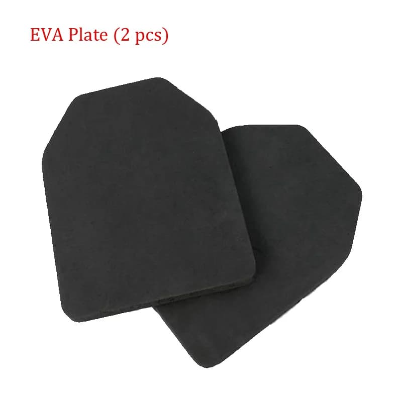 Tactical Hunting Protection Vest EVA Cushion Air Gun War Game Protection Shockproof Foam Armor Plate Pair