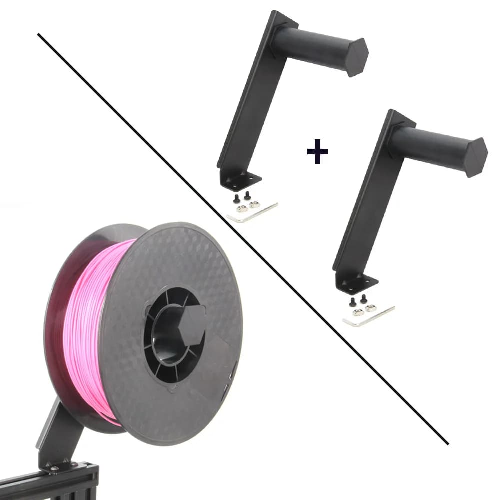 2 Kit 3D Printer Filament Rack Support Bracket for TPU/PLA/ABS material 0.5 kg/1 kg per 3D printer Creality CR-10 Ender3