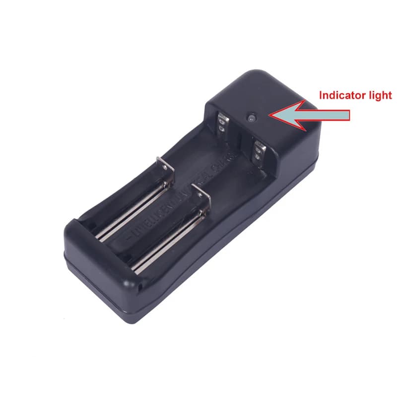 Adattatore universale per caricabatterie 18650 3.7V 18650 ma slot spegnimento intelligente IC spina ue usa per batteria ricaricabile