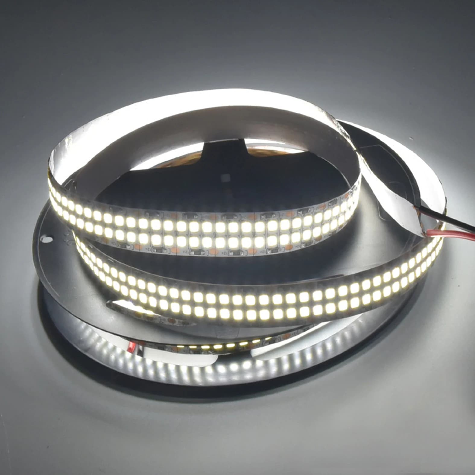 SMD 2835 led strip tape light 12V 24V SMD2025 624 480leds/M IP20 bianco caldo bianco freddo corda flessibile stripe 2400led 5m/roll