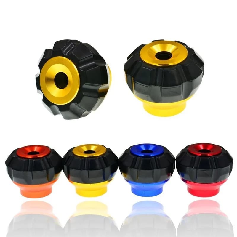 Veicolo elettrico modificato coppa forcella anteriore ruota scooter CNC proteggi parte protezione anticaduta moto universale protezione anticaduta moto rcycle