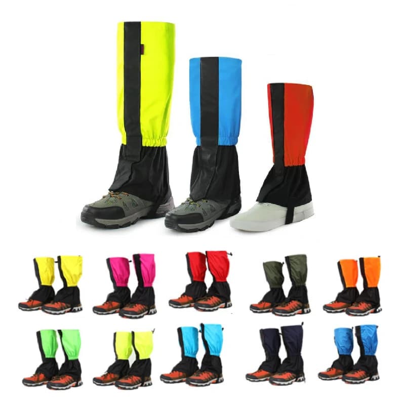 Ghette da trekking per escursionismo all'aperto coprigambe impermeabili per campeggio arrampicata sci stivali da deserto scarpe ghette da neve protezione gambe