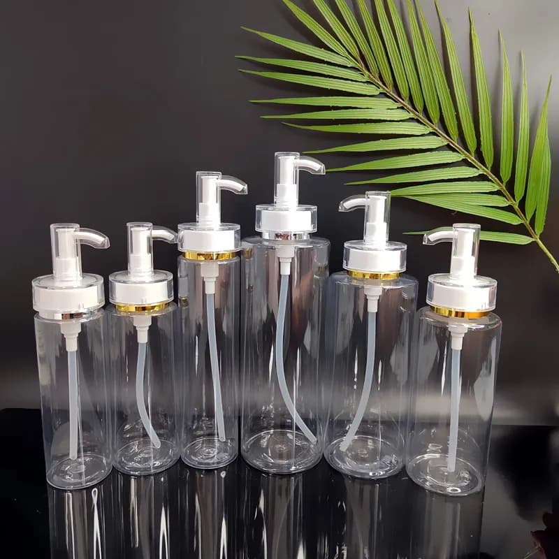 150ml-500ml vuoti bottiglie di lozione Shampoo ricaricabile con dispenser pompa bagno dispenser di sapone portatile bottiglia di plastica