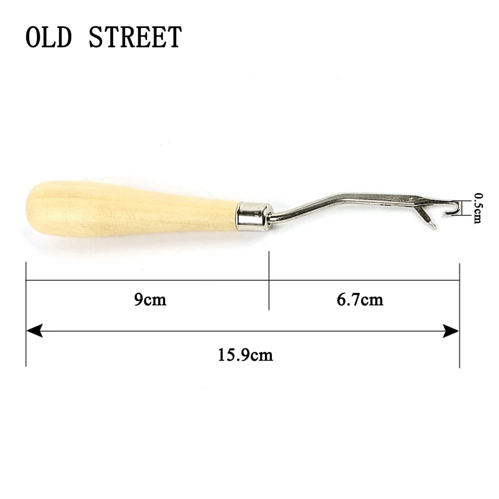 Crochet Needle Latch Hook Set Plastic Knitting Tool for Dreadlocks Hair Extensions Braiding Weave Wigs Styling Craft