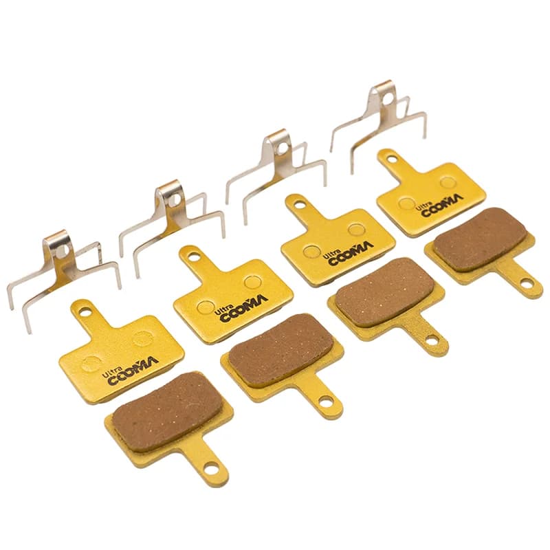 Pastiglie freno bicicletta per SHIMANO B01S MT200/M315/M355/M375/M445/M446/M575/M525/ M515/Drako/HDC-300/aurpoly comp Gemini, 4 coppie