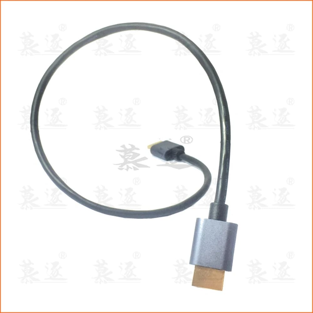 M/M Lega di alluminio HDMI-compatibile con HDTV 2k*4k 2.0 Cavo HD sottile per TV Proiettore portatile Cavo PS3 PS4 0,5 m 1 m 1,5 m 3 m