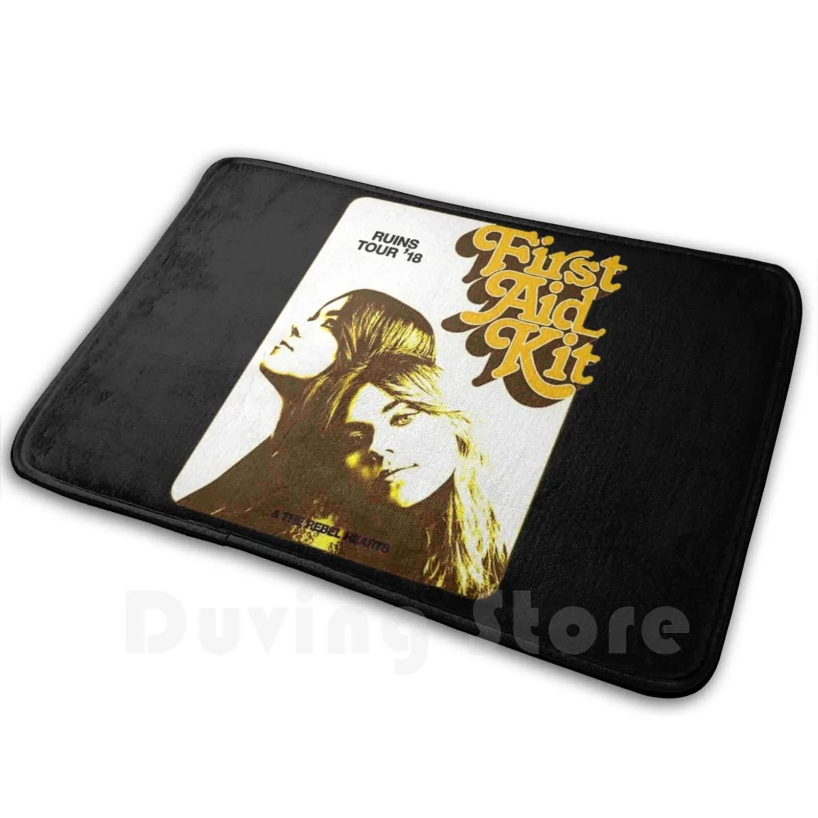 Rebell Heart Tappeto Tappetino Tappeto Cuscino Soft Band Music Doker76 Brandi Carlile Country Kit di pronto soccorso