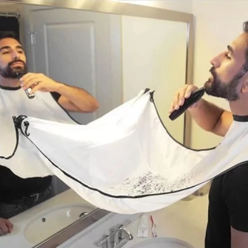 Shaving Aprons Male Barba Catcher Cape Care Bavaglino Face Shaved Hair Adults Razor Cleaning Hairdresser Gift for Men Clean Apron
