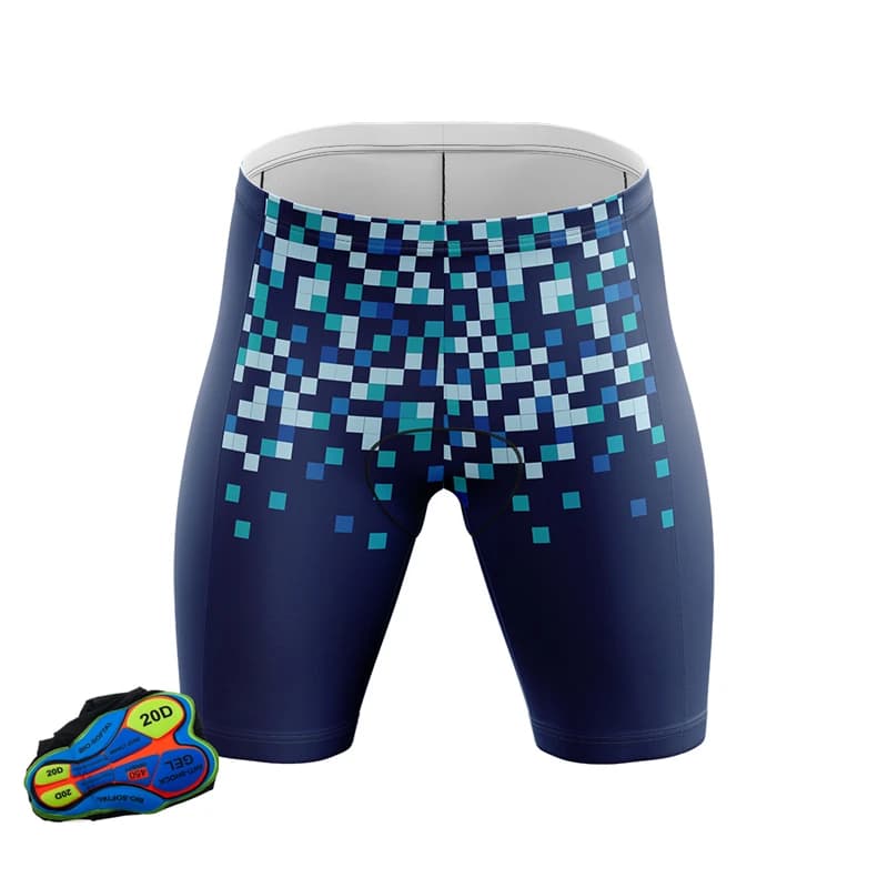 Pantaloncini da ciclismo estivi 20D Gel Pad pantaloni corti da ciclismo Mountain Bike pantaloncini aderenti antiurto abbigliamento da bicicletta